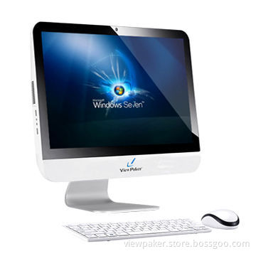 DIY AIO PC, ivory white appearance and simple